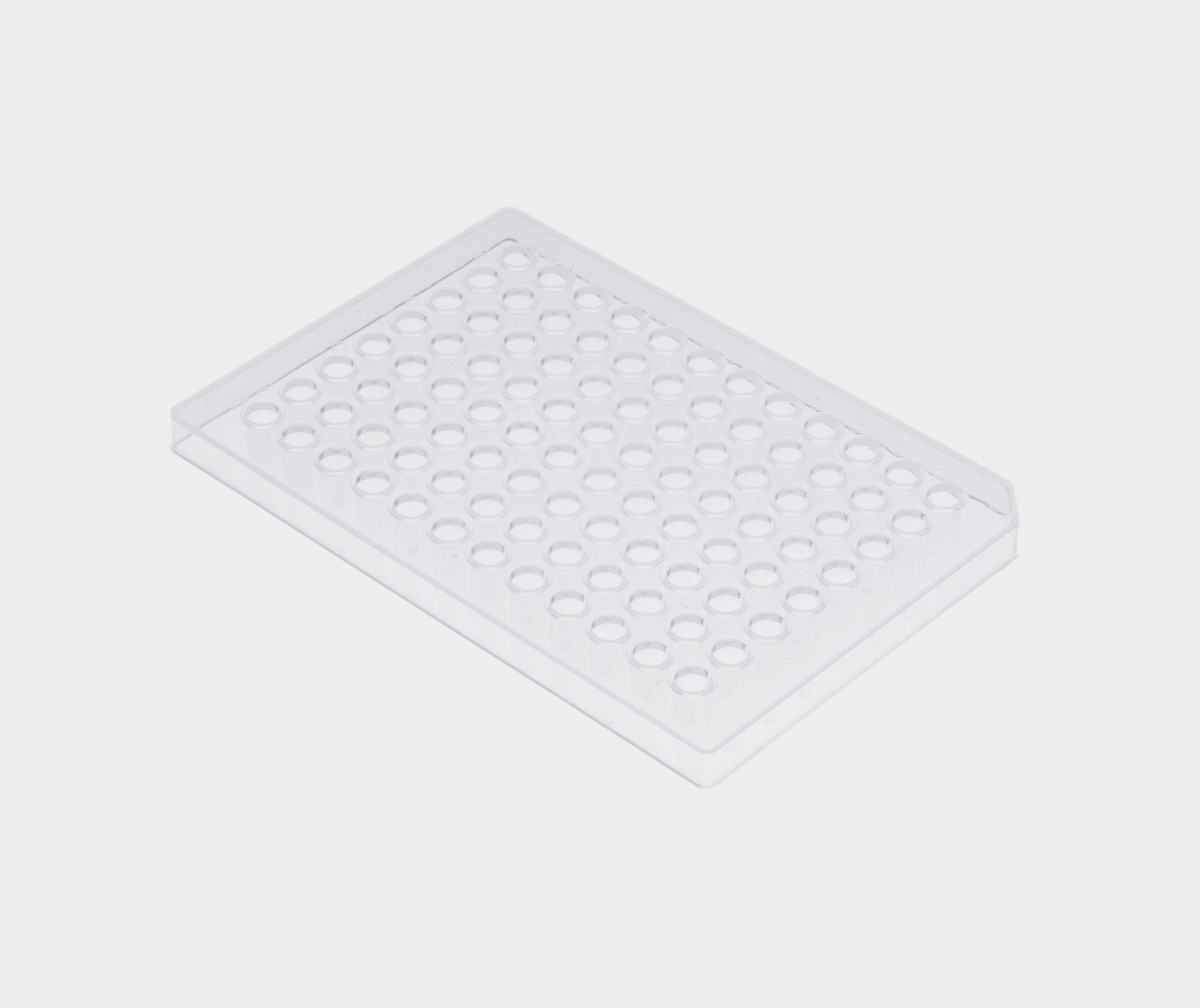 0.2ml 96孔 PCR板（透明，半裙边）