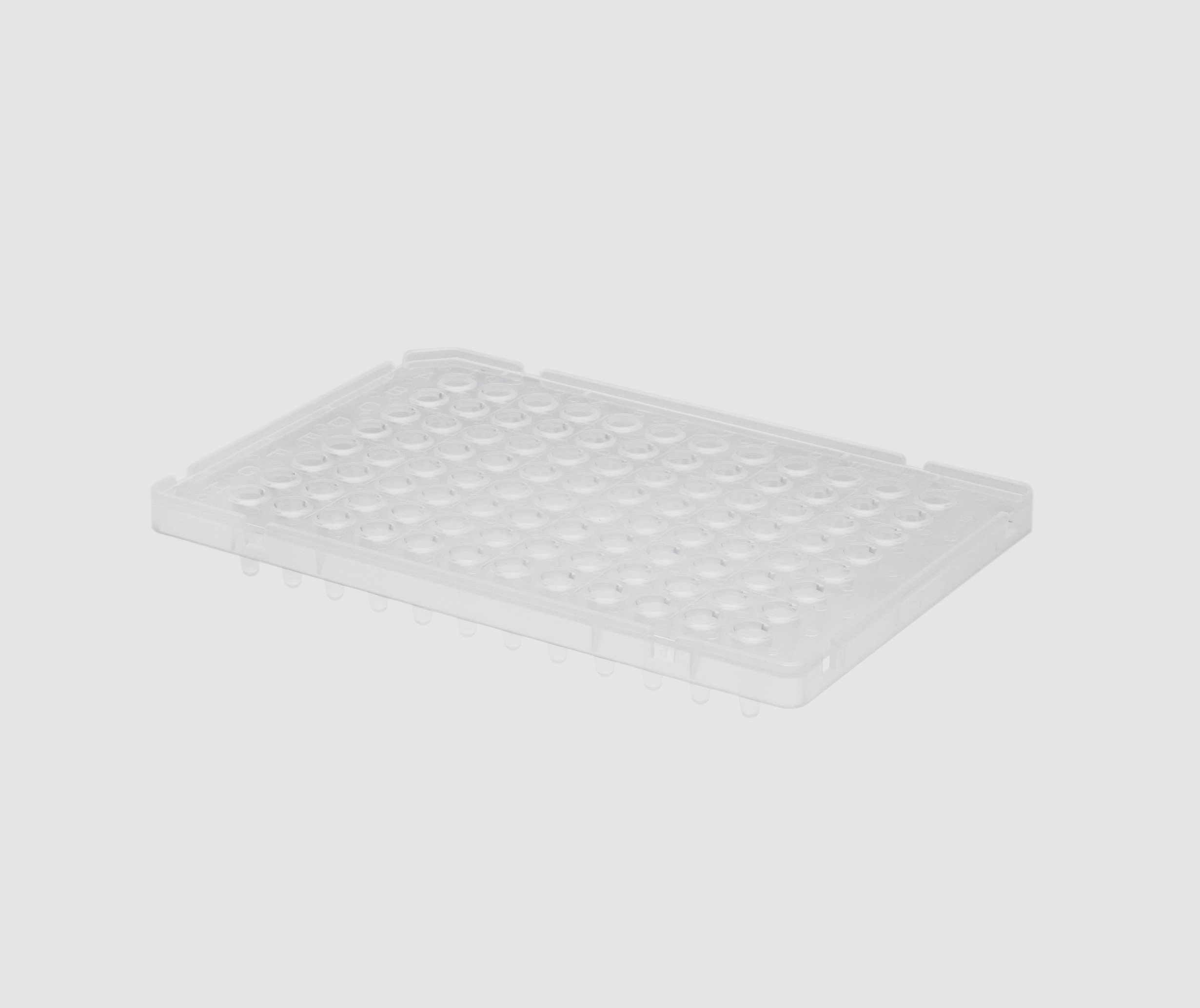 0.1ml 96孔 PCR板（透明，半裙边，ABI）