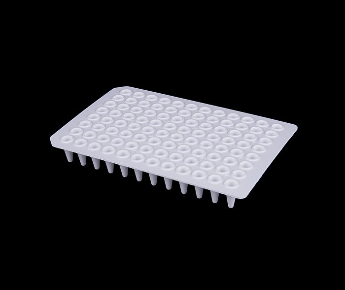 0.1ml 96孔 PCR板（白色，无裙边）