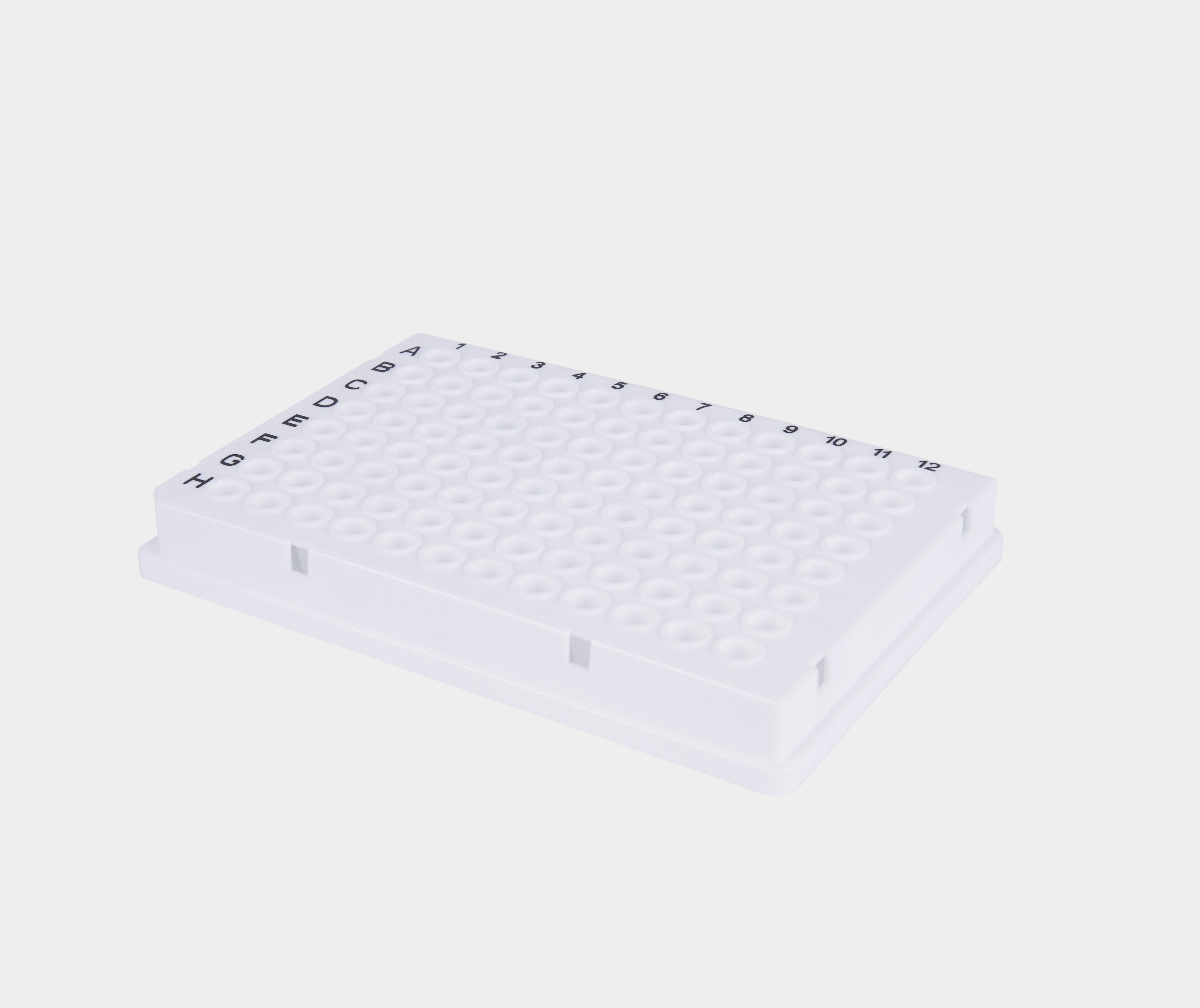 0.2ml 96孔 PCR板（双色，全裙边）